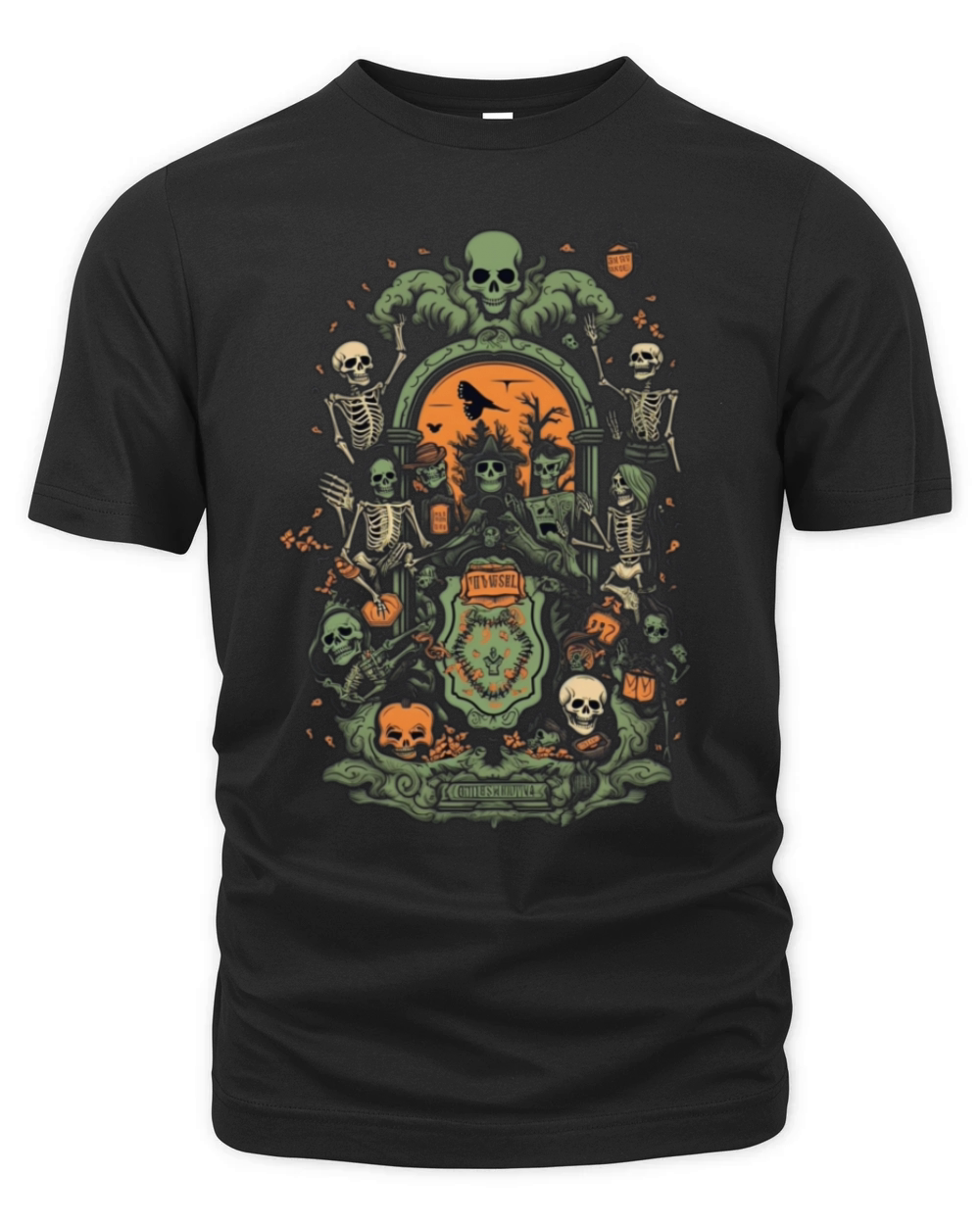 skull Organic Unisex T-shirt