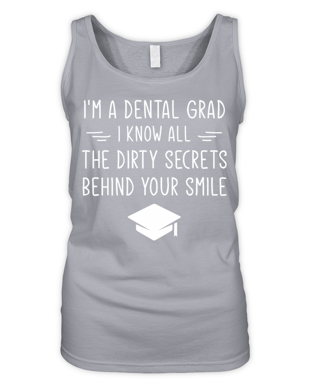 Dds Funny Dentist Dental Student Humor Graduation Organic Women's Tank Top