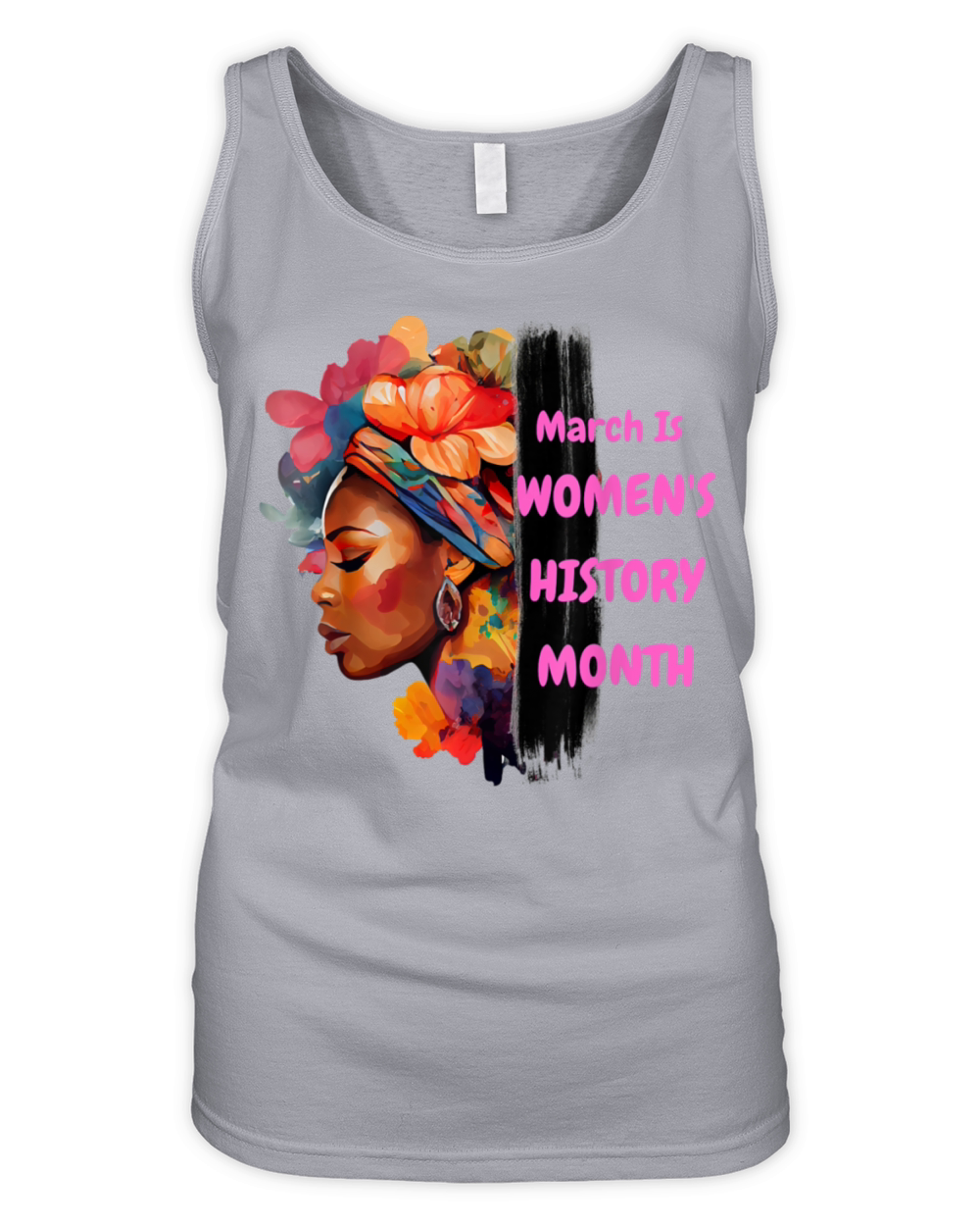 National Woman Day March Is Womens History Month Organic Women's Tank Top