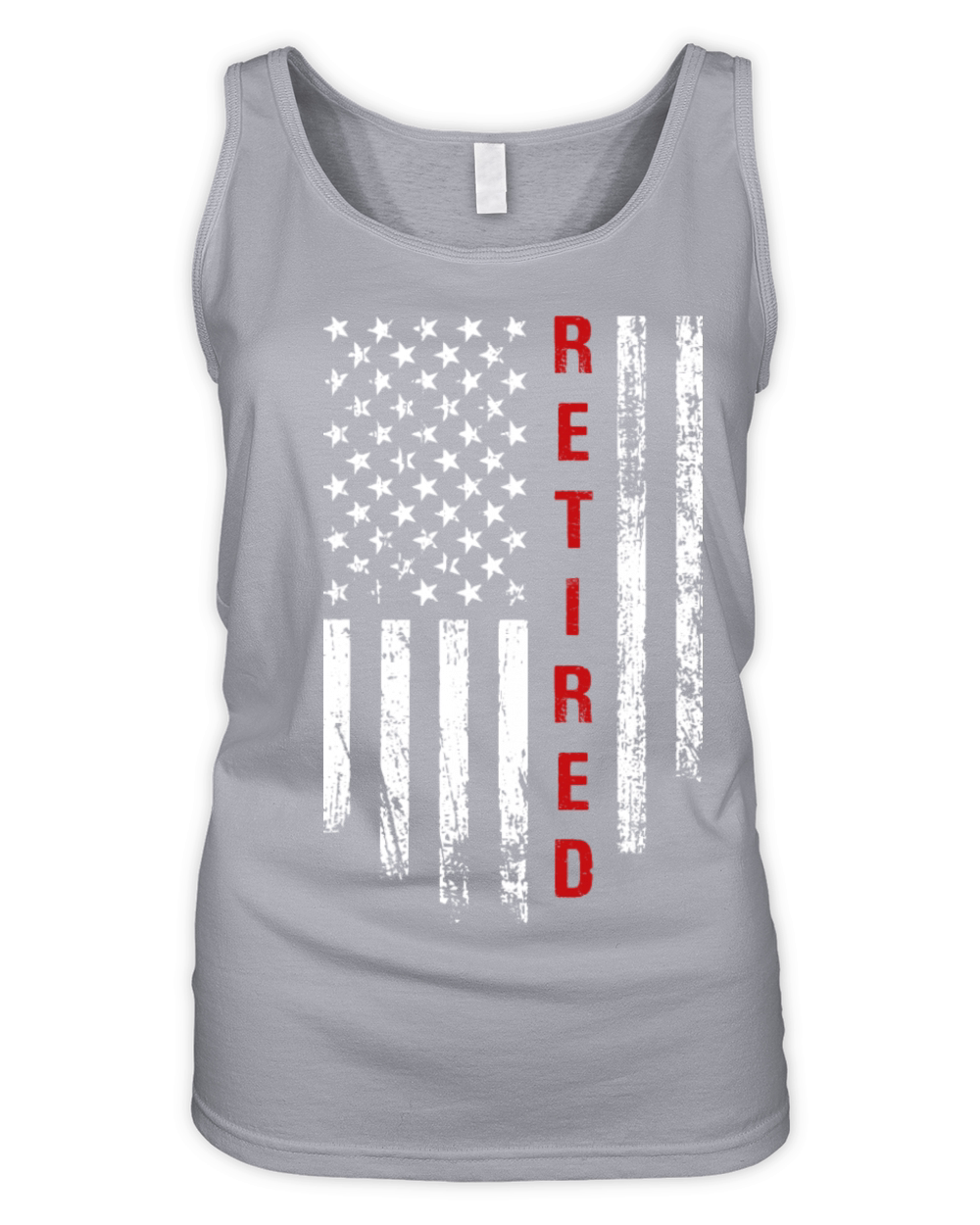 Retired 2023 Not My Problem Anymore USA Flag Organic Women's Tank Top