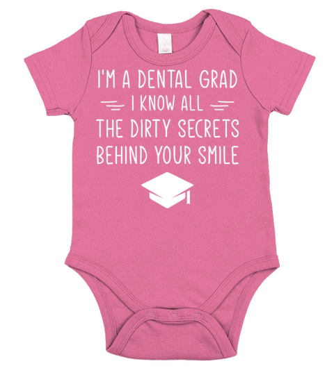 Dds Funny Dentist Dental Student Humor Graduation Short Sleeve Baby One-Piece