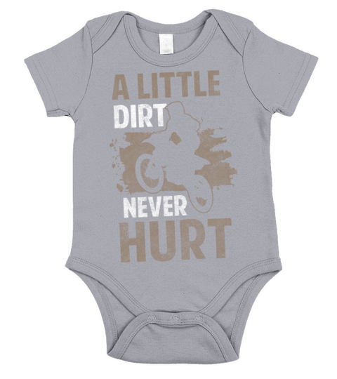 Dirt Bike Cyclists Motocross Park Short Sleeve Baby One-Piece