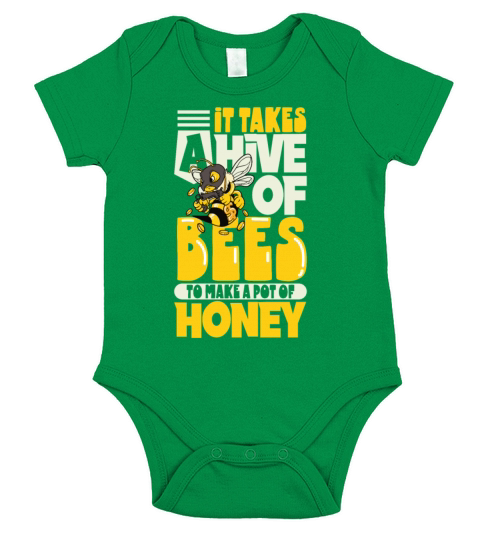 Honey Bee Beekeeping Beekeeper Honeybee Apiary Short Sleeve Baby One-Piece