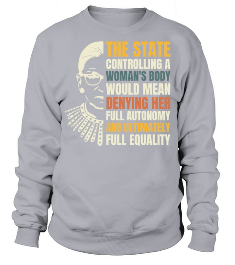 Ruth Bader Ginsburg Quote Sweatshirt Unisex