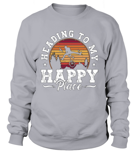 Unicycle Heading To My Happy Unicycling Unicyclist Sweatshirt Unisex