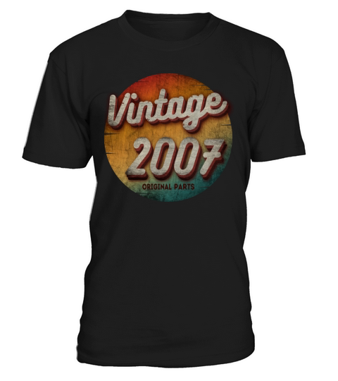 VINTAGE 2007 ORIGINAL PARTS T-Shirt Unisex