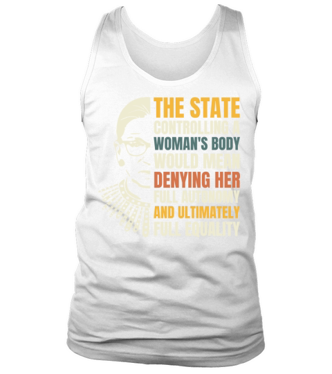 Ruth Bader Ginsburg Quote Tank Top Unisex