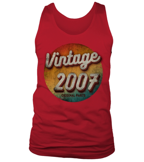 VINTAGE 2007 ORIGINAL PARTS Tank Top Unisex