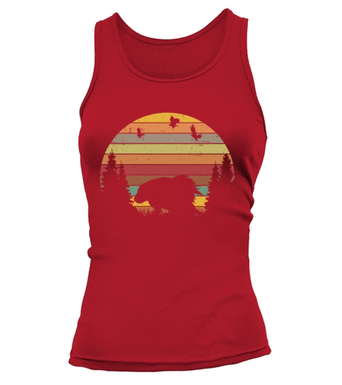 Porcupine Vintage Retro Tank top Woman