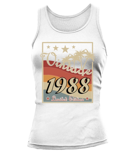Year 1988 vintage Tank top Woman