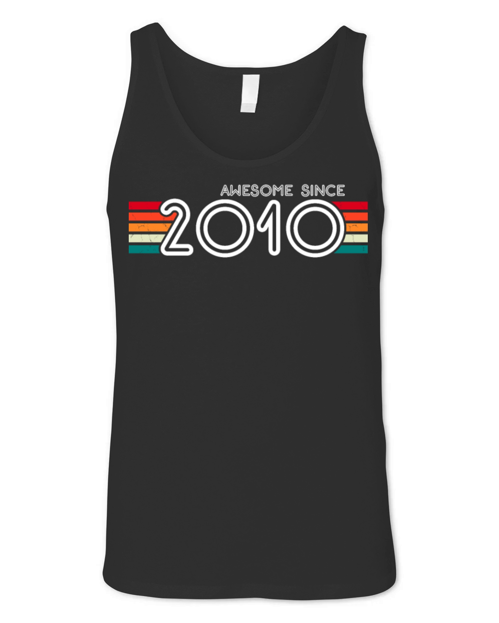 Awesome Since 2010 13th Birthday Gifts 13 Years Unisex Jersey Tank