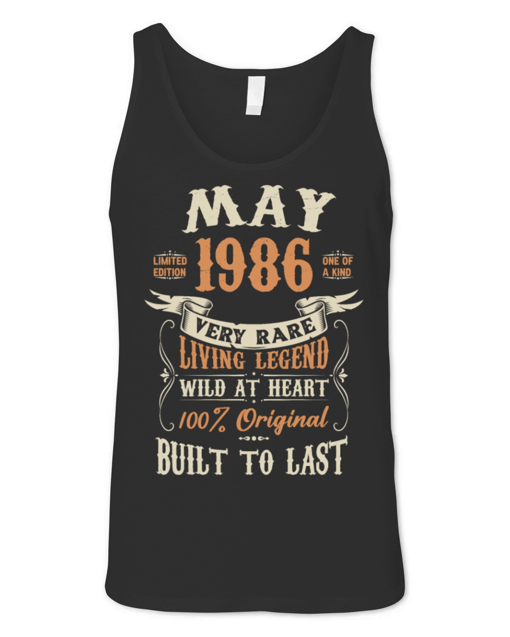 May 1986 Birthday Surprise Unisex Jersey Tank