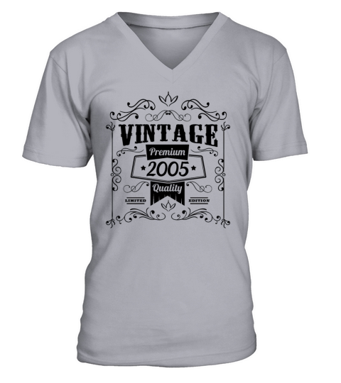 Vintage 2005 birthday vintage V-Neck T-shirt