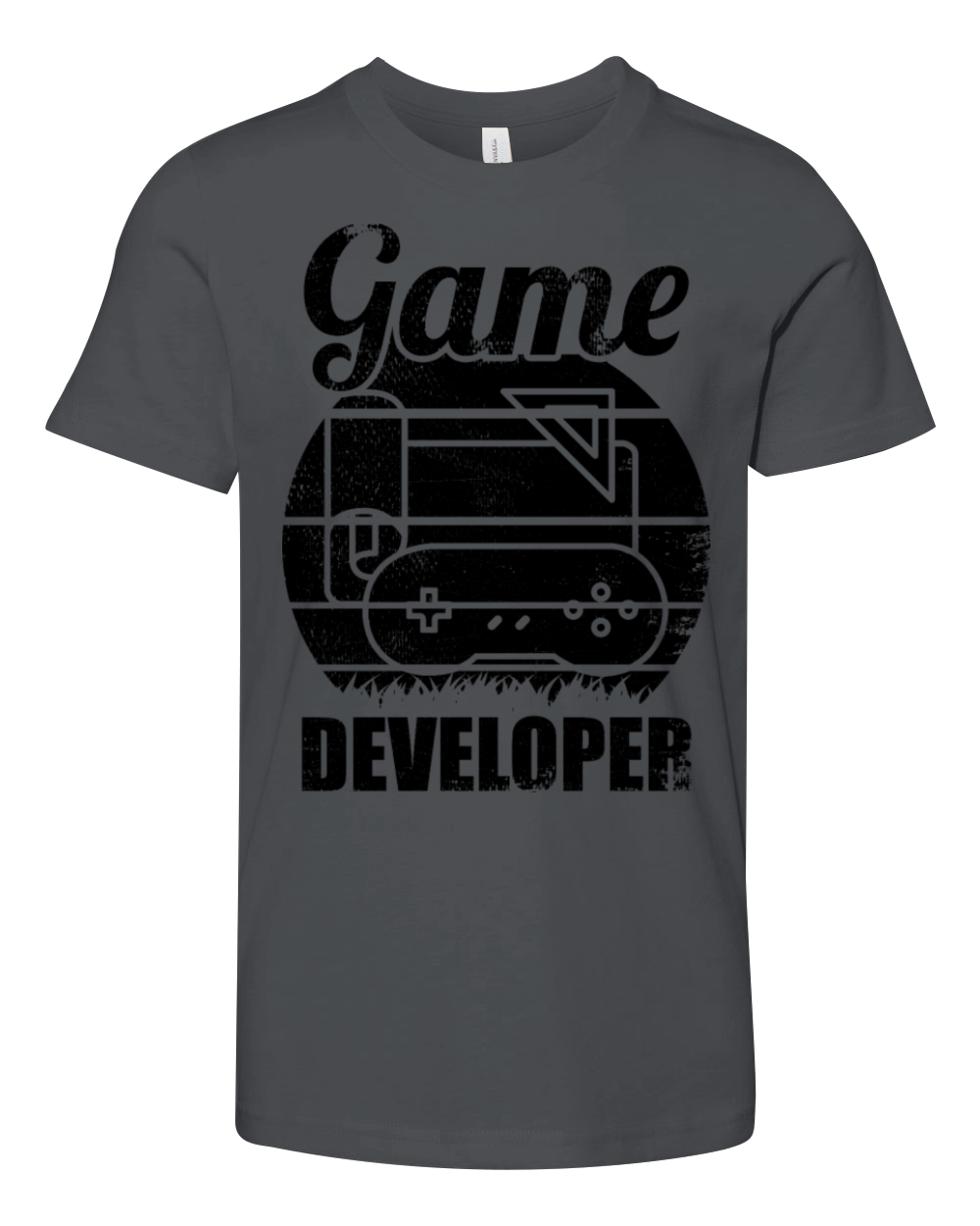 Funny Game Developer Youth Unisex Jersey Tee
