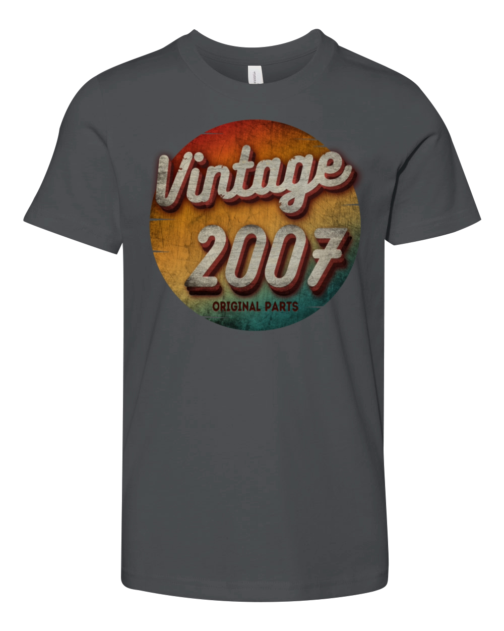 VINTAGE 2007 ORIGINAL PARTS Youth Unisex Jersey Tee