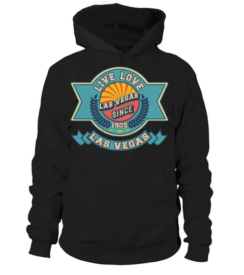 Funy Retro Vintage Las Vegas 1905 Hoodie Unisex