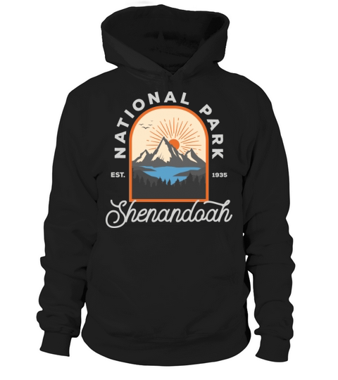 National Park Shenandoah Vintage Virginia Hoodie Unisex