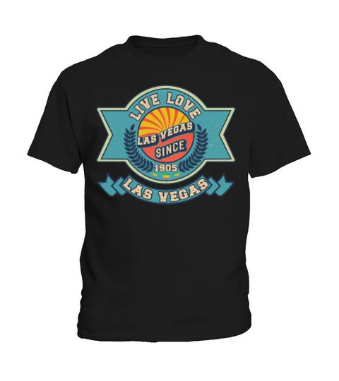 Funy Retro Vintage Las Vegas 1905 Kids T-Shirt