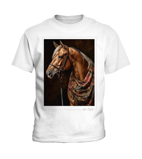 horse - vintage style Kids T-Shirt