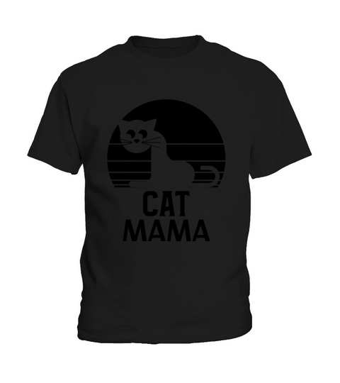 Vintage Eighties Style Distressed Cat Daddy Retro Kids T-Shirt