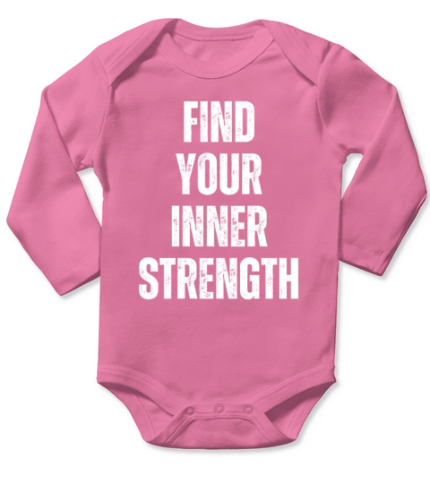 Inspirational and Motivational Quotes for Success Long Sleeve Baby One-Piece