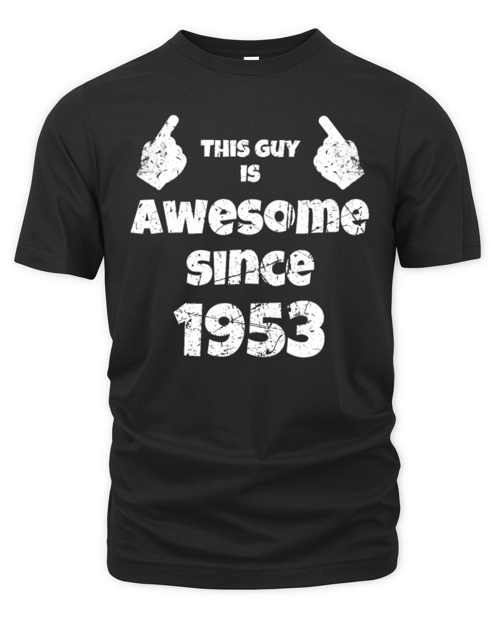 70th Birthday Vintage 1953 Organic Unisex T-shirt
