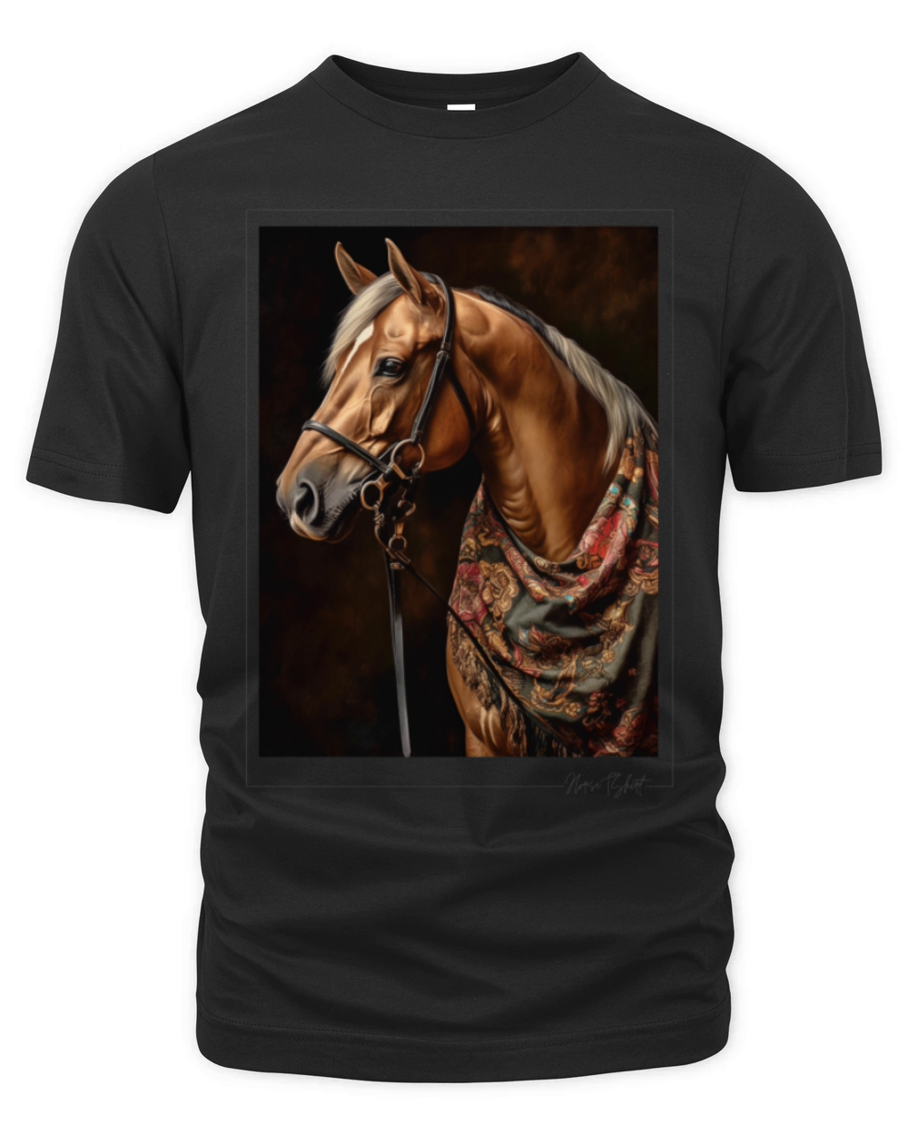 horse - vintage style Organic Unisex T-shirt