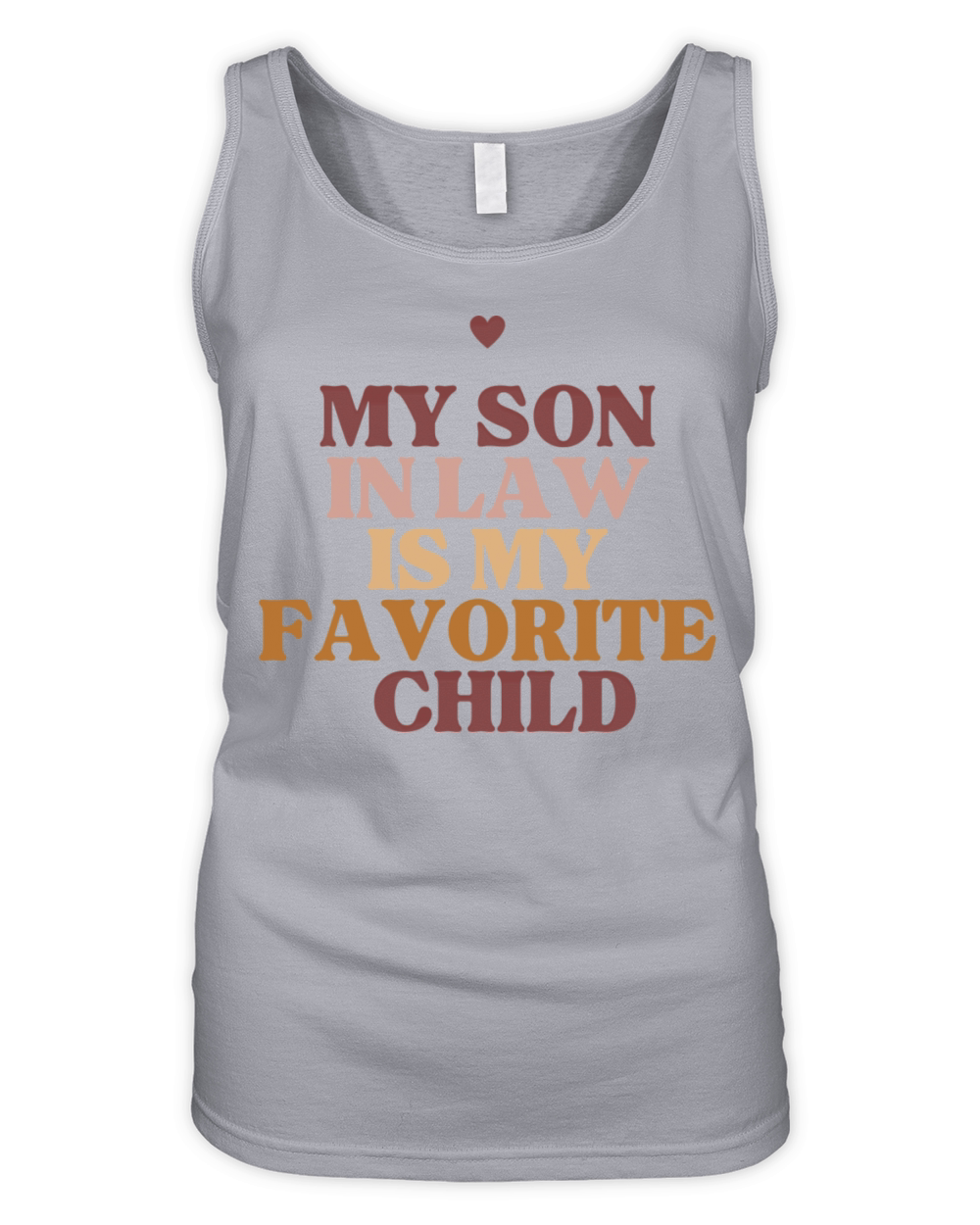 My Son In Law Is My Favorite Child Funny Retro Organic Women's Tank Top