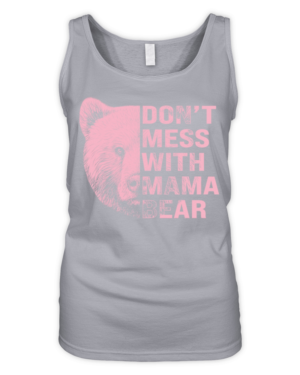 Vintage Mothers Day Dont Mess with Mama Bear Gift Organic Women's Tank Top