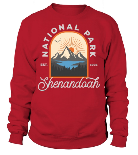 National Park Shenandoah Vintage Virginia Sweatshirt Unisex