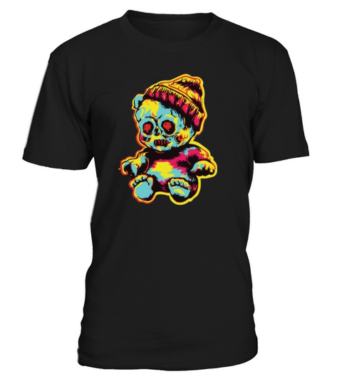 Horror Scary Bear Halloween Hexy Huggles T-Shirt Unisex