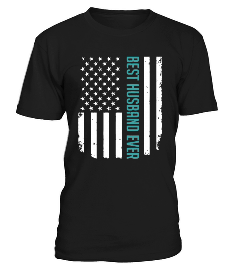 Mens Best Husband Ever American Flag Gifts For Fat T-Shirt Unisex