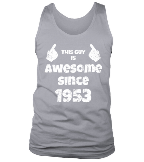 70th Birthday Vintage 1953 Tank Top Unisex