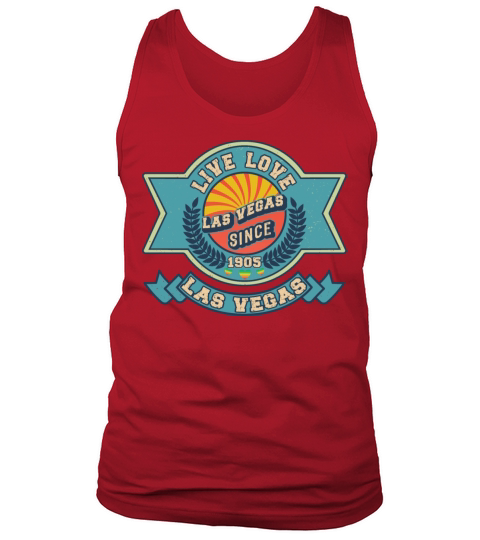 Funy Retro Vintage Las Vegas 1905 Tank Top Unisex