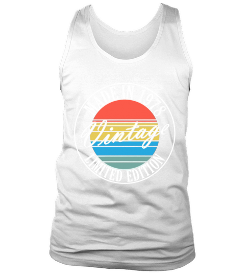 Original 1978 vintage vintage birthday gift Tank Top Unisex