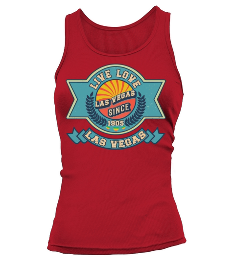 Funy Retro Vintage Las Vegas 1905 Tank top Woman