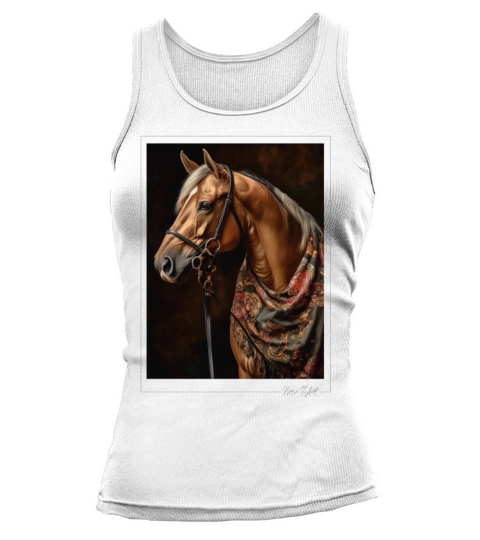 horse - vintage style Tank top Woman