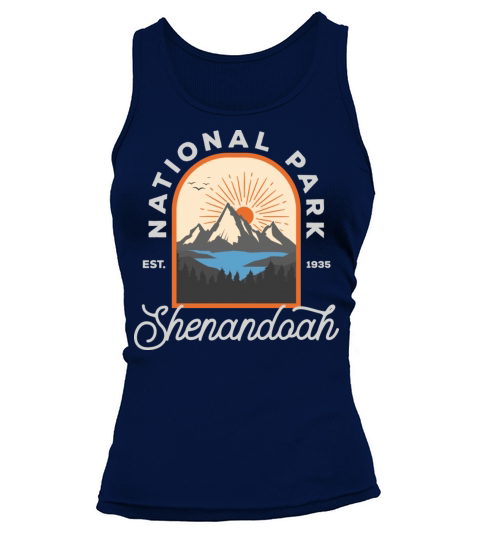 National Park Shenandoah Vintage Virginia Tank top Woman
