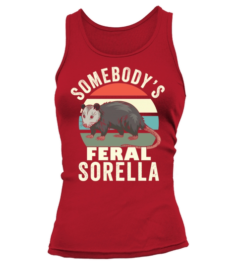 Somebodys Feral Sorella Italian Sister Retro Tank top Woman