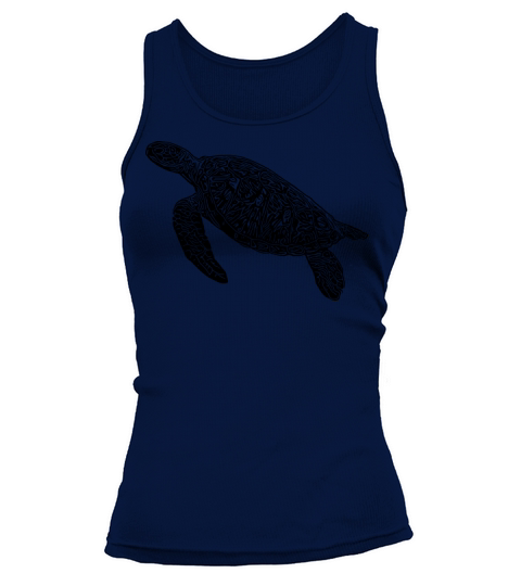 Vintage Diving Turtle Tank top Woman