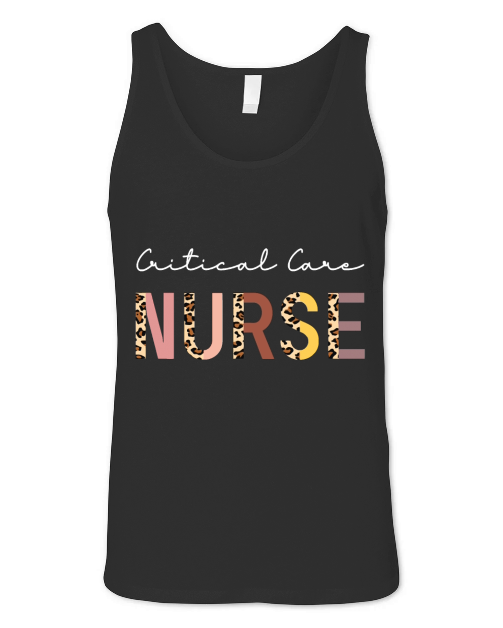 Critical Care Nurse ICU Nurse Intensive Care Nursi Unisex Jersey Tank