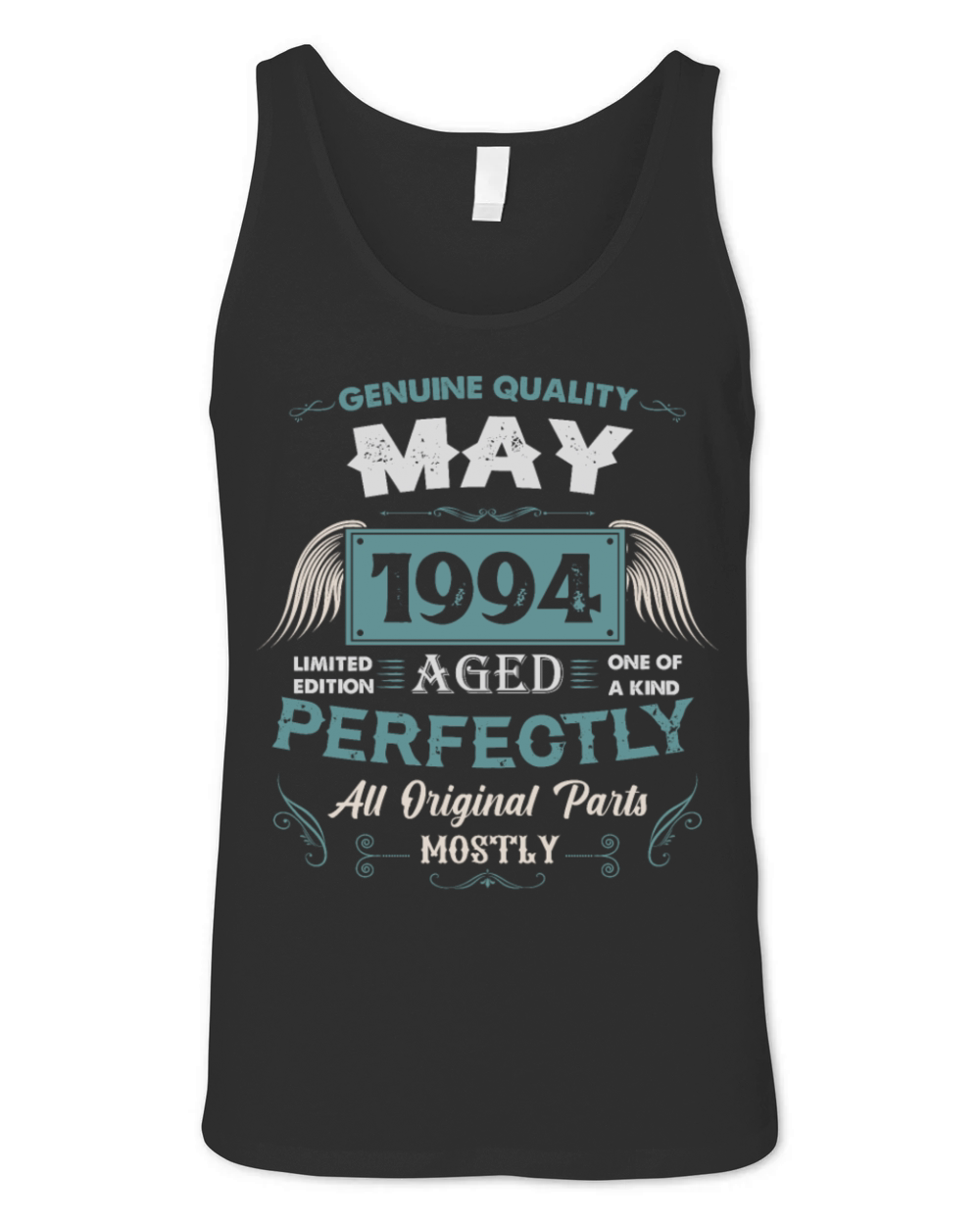 May 1994 Vintage Birthday Present Unisex Jersey Tank