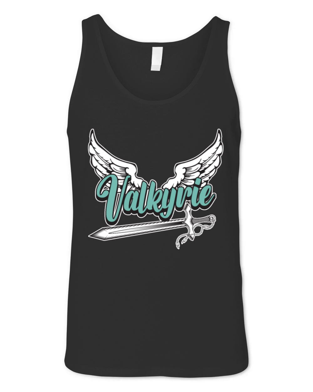 Valkyrie Loves Norse Mythology Nordic Viking Woman Unisex Jersey Tank