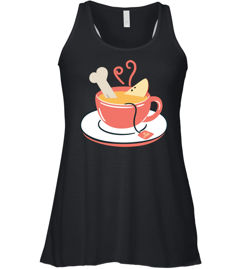 Bone Apple Tea Bon Appetit Women's Flowy Tank Top
