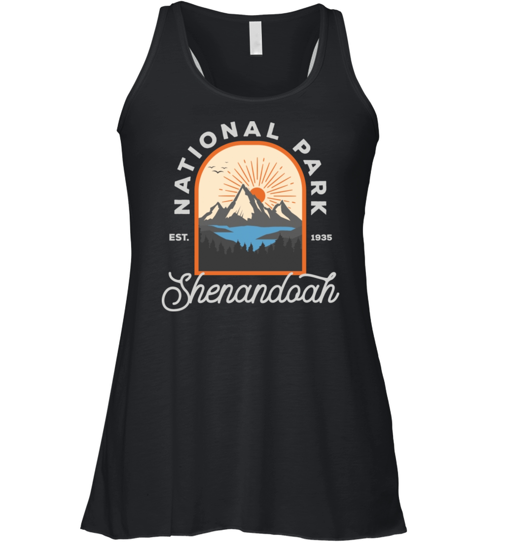National Park Shenandoah Vintage Virginia Women's Flowy Tank Top