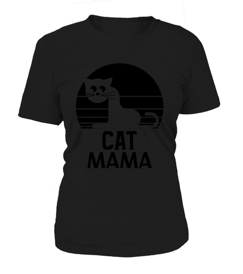 Vintage Eighties Style Distressed Cat Daddy Retro Women's T-Shirt