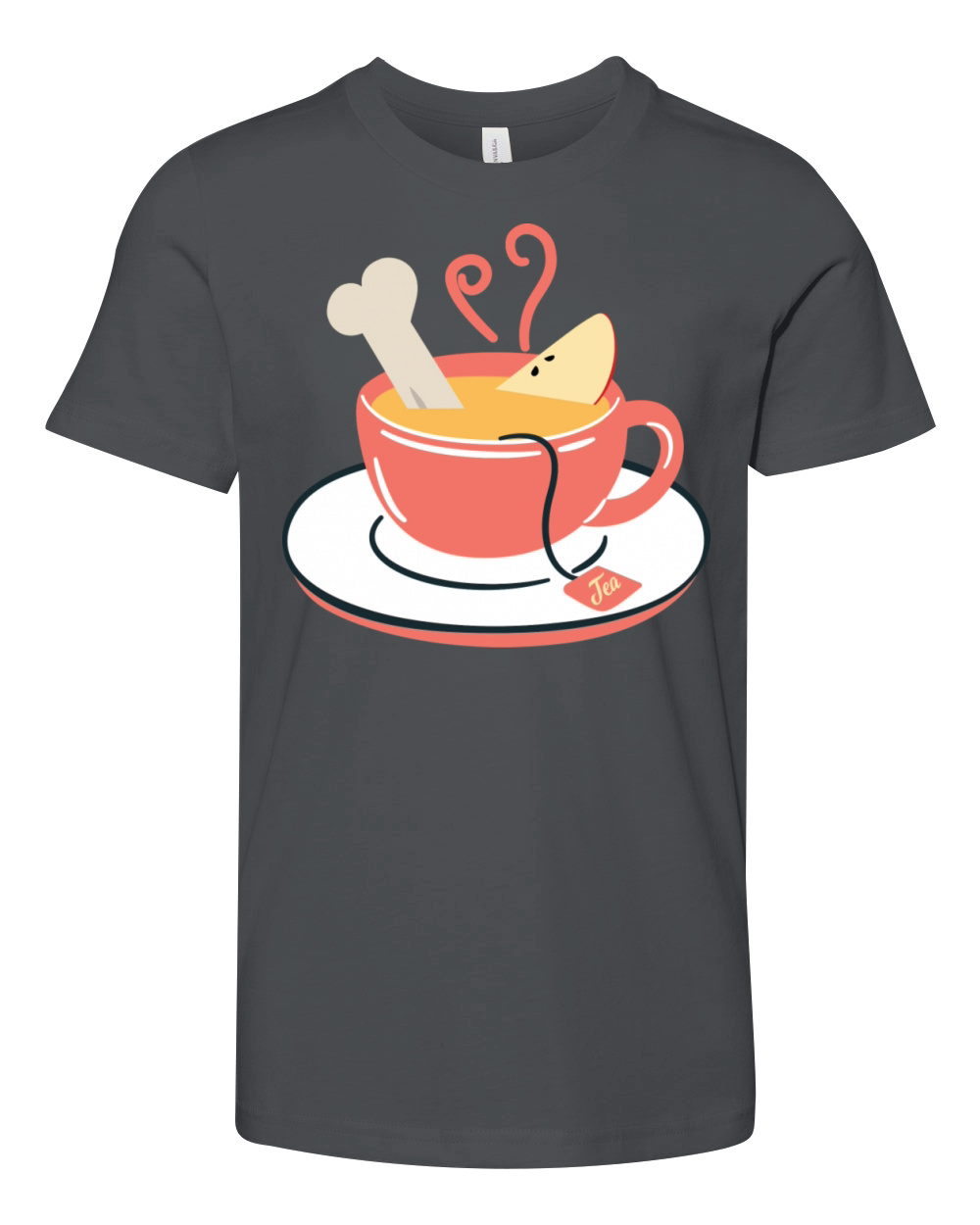 Bone Apple Tea Bon Appetit Youth Unisex Jersey Tee