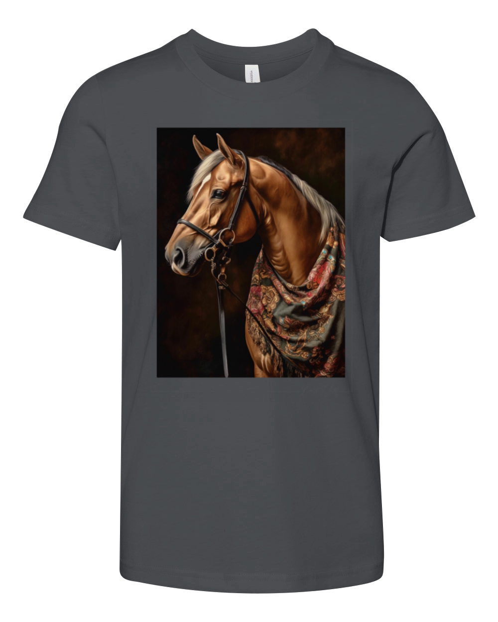 horse - vintage style Youth Unisex Jersey Tee