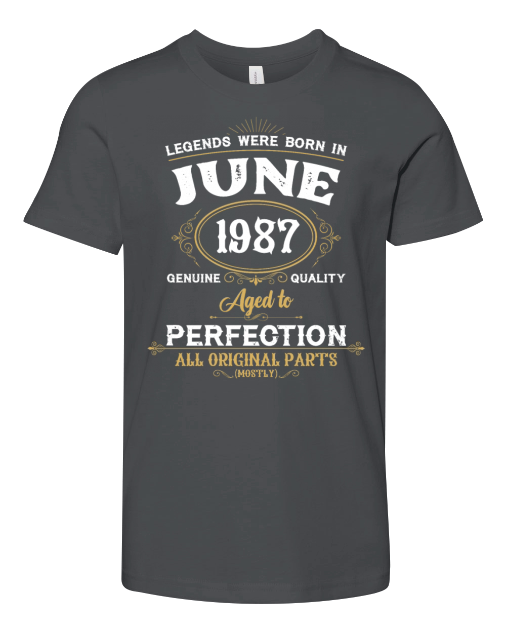 Legends Were Born In June 1974 Youth Unisex Jersey Tee