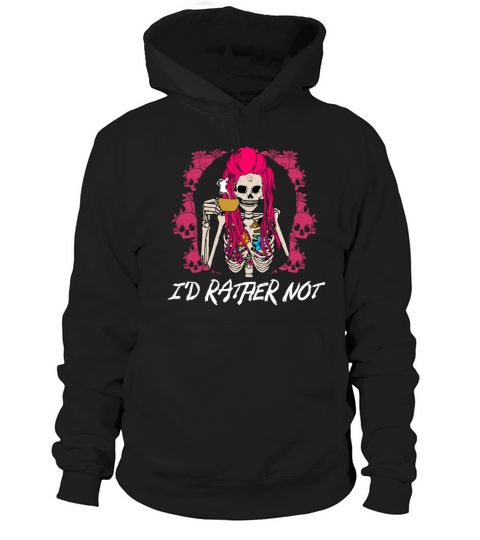 Id Rather Not Funny Introvert Humor Antisocial Sar Hoodie Unisex